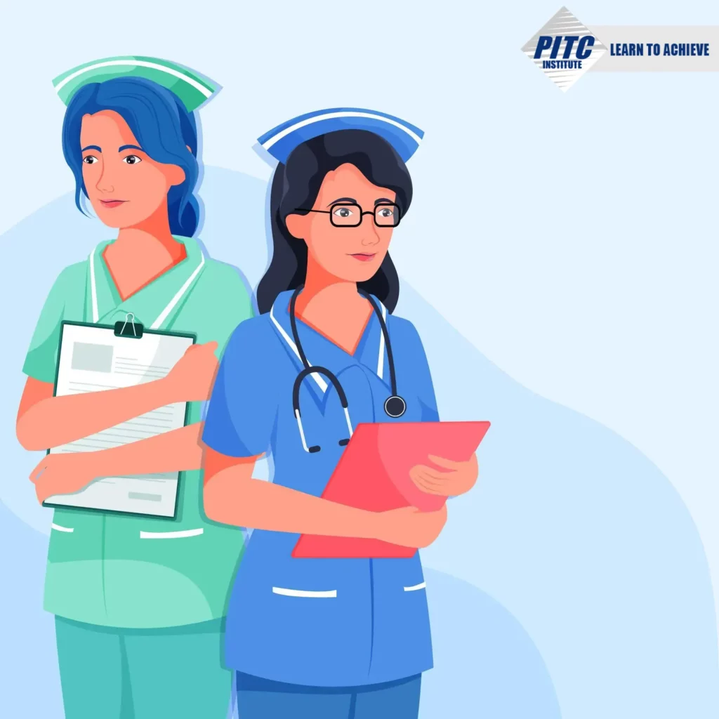 Two practical nurses are represented graphically under what is practical nursing - pitc institute